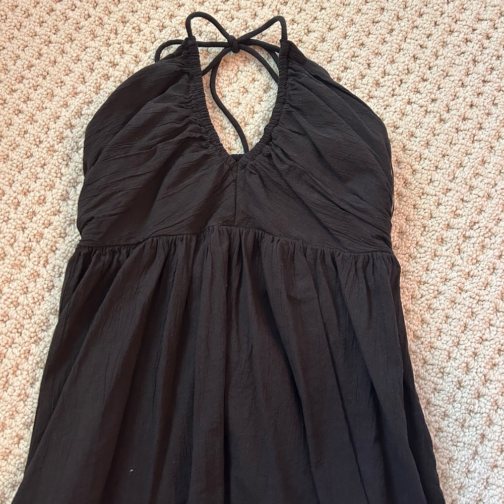 Old Navy Black Halter Top
